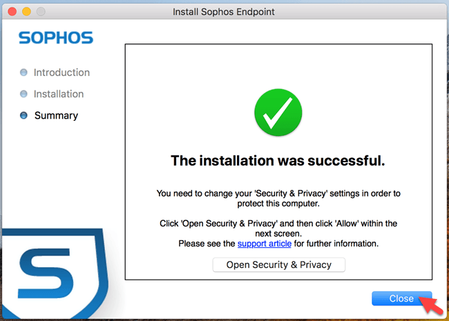 Sophos Home Review and Pricing: Installation