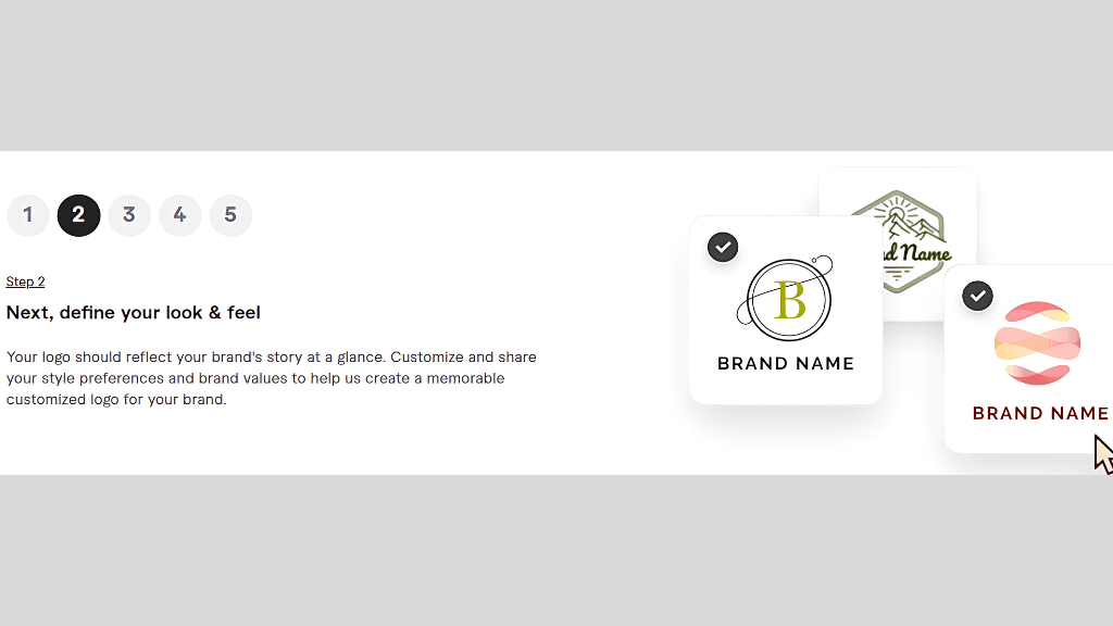 Fiverr Logo Maker Review: Step Two
