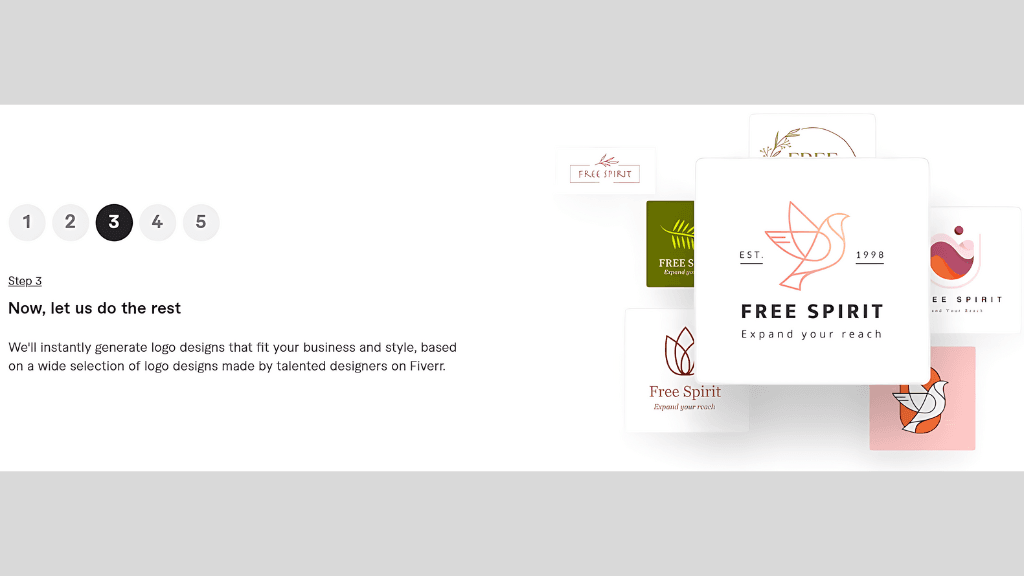Fiverr Logo Maker Review: Step Three