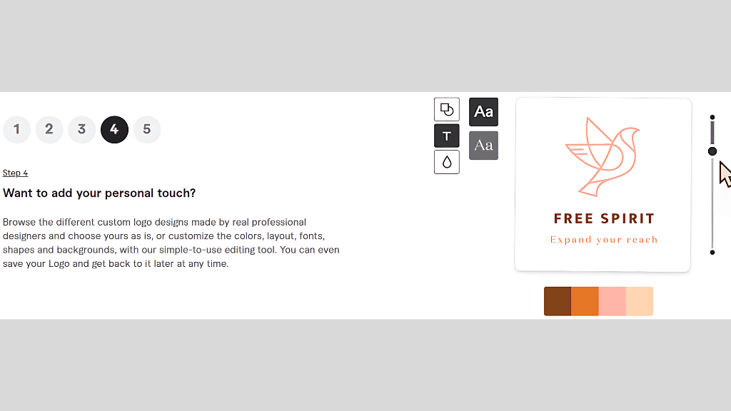 Fiverr Logo Maker Review: Step Four