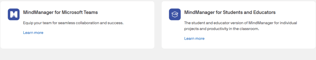 MindManager Review and Pricing: MindManager for Microsoft teams, students and educators