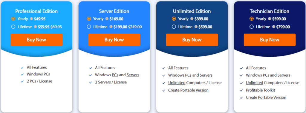 AOMEI Review and Pricing: partition assistant pricing