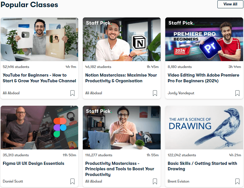 Skillshare Review and Pricing: Skillshare popular classes