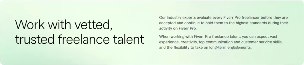 Fiverr Pro Review: Vetted professionals