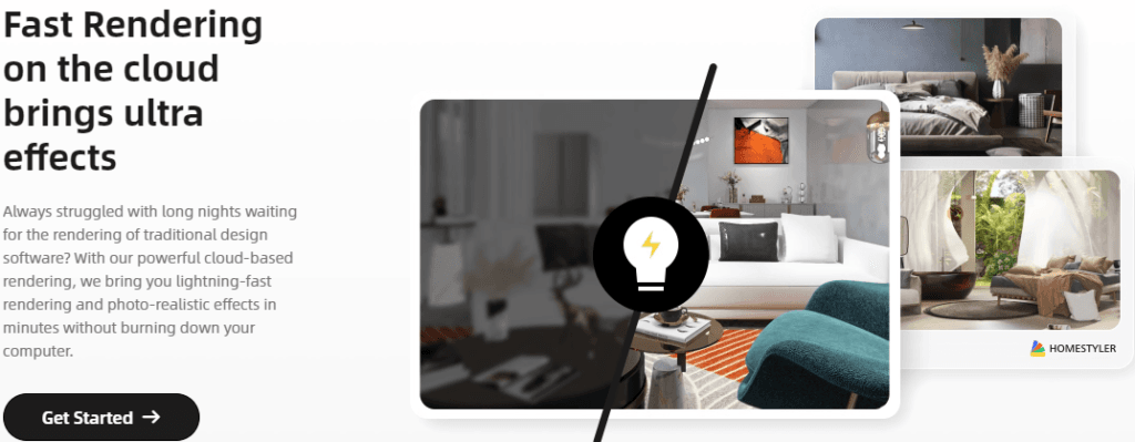 Homestyler Review and Pricing: rendering and visualization
