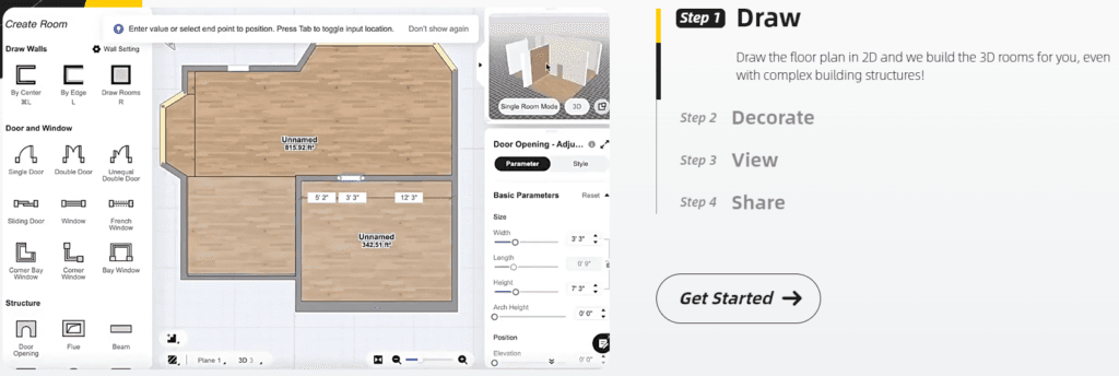 Homestyler Review and Pricing: Ease of Use