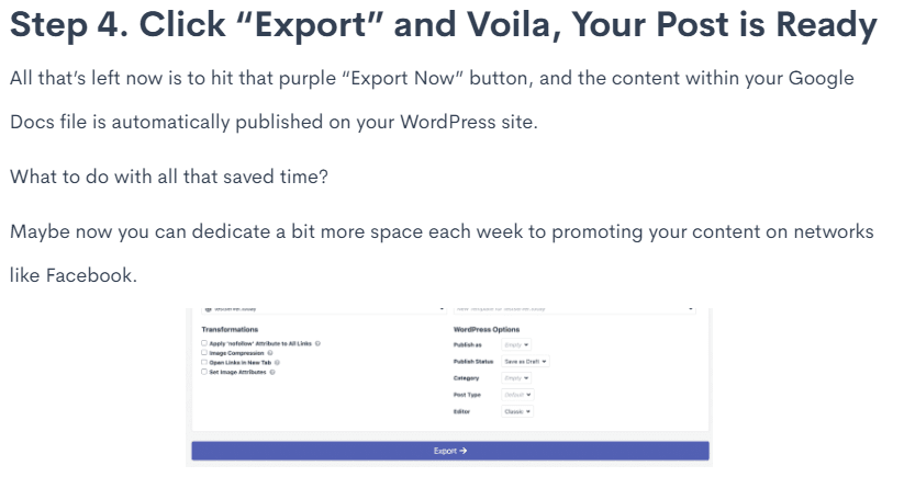 WORDABLE Review and Pricing: Export process