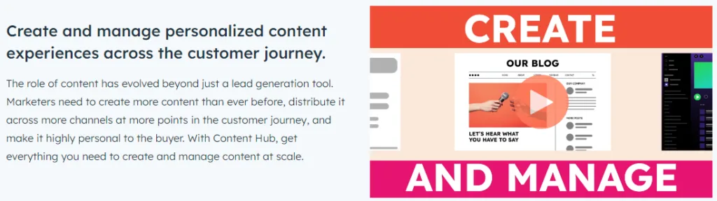 HubSpot Review: Content Hub