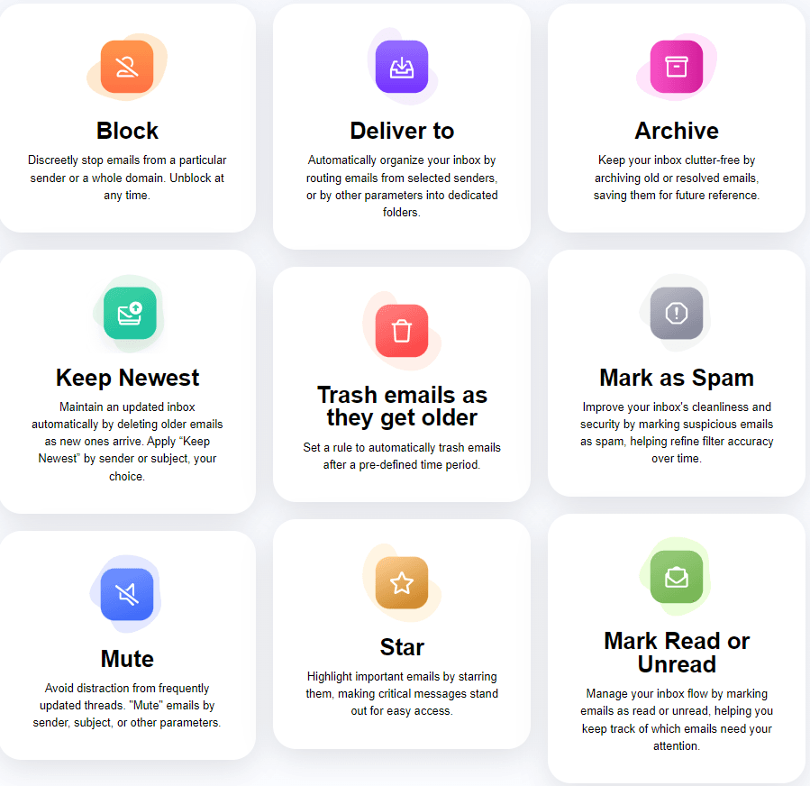 Clean Email Review: Email sorting