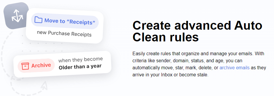Clean Email Review: Auto Clean emails