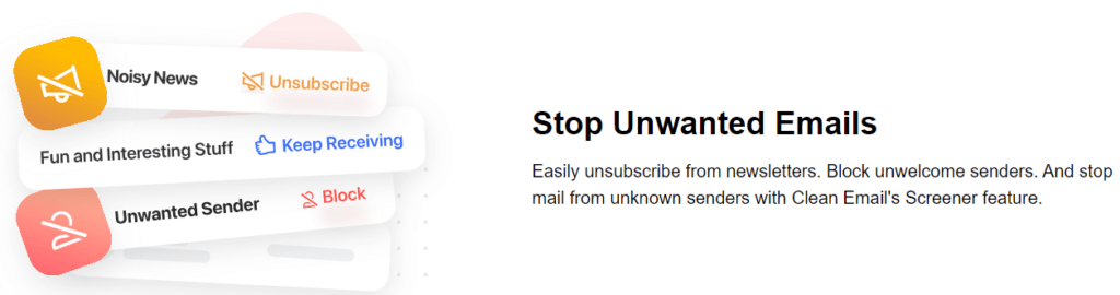 Clean Email Review: Unsubscribe and block emails