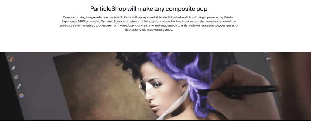 Corel Review and Pricing: Corel particleshop