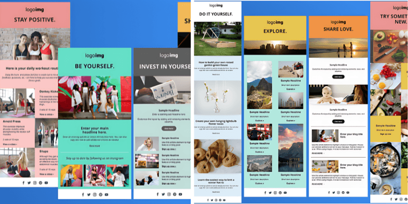 Aweber Review and Pricing: Email Templates