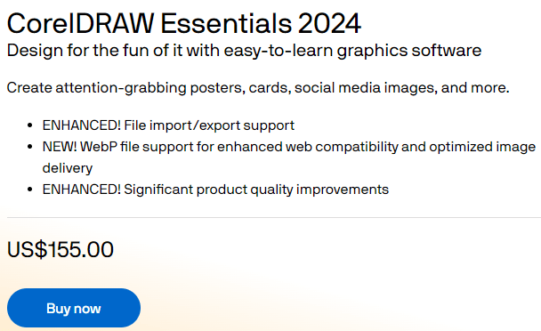 Corel Review and Pricing: Corel pricing plans