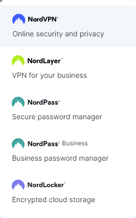 NordVPN Review: NordVPN products