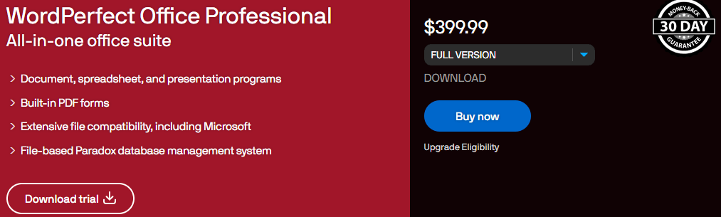 Corel Review and Pricing: Corel pricing plans