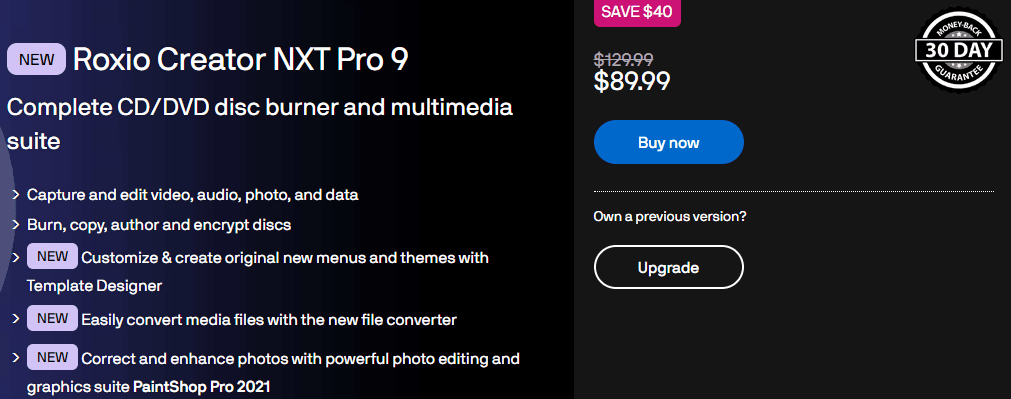 Corel Review and Pricing: Corel pricing plans