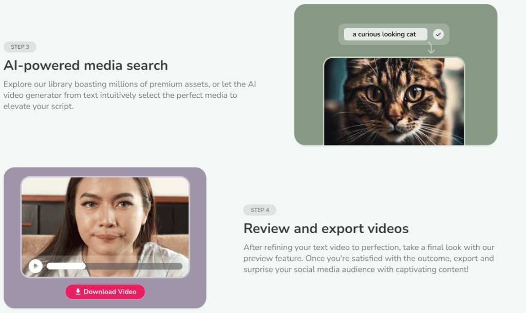 Fliki AI Text-to-Video: Easy accessibility