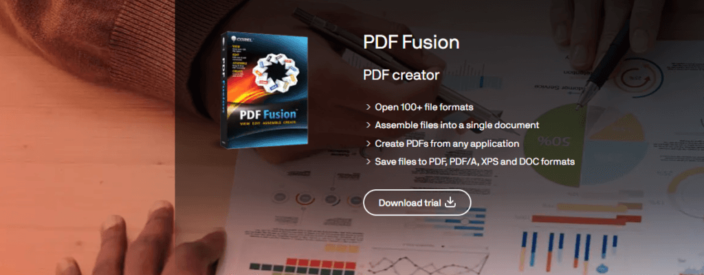 Corel Review and Pricing: Corel pdf fusion