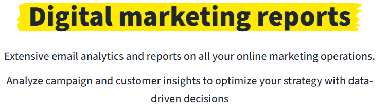 GetResponse Review: GetResponse analytics and reporting