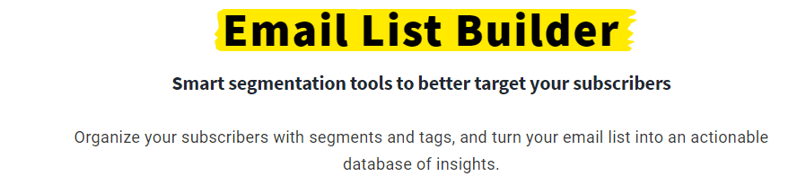 GetResponse Review: GetResponse email list builder