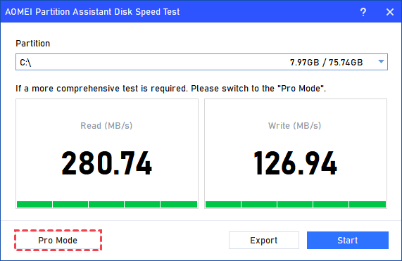 AOMEI Review and Pricing: Backup speed