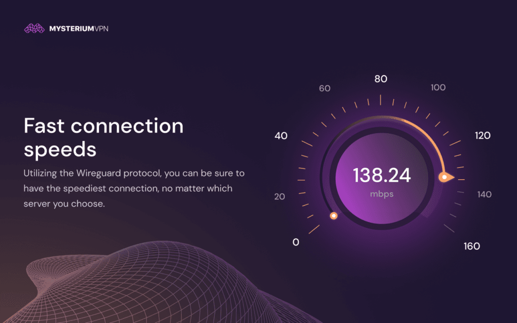 Mysterium VPN Review: Fast connection speeds