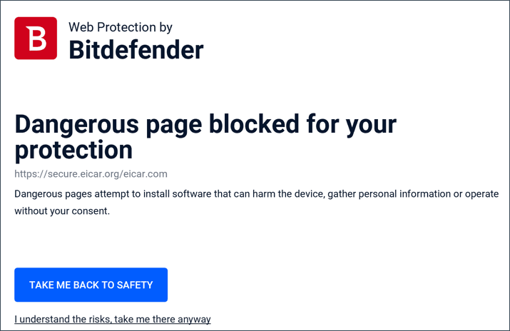 Bitdefender Review: Real-time protection