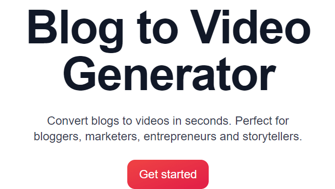 VideoGen Review: VideoGen Blog to video generator