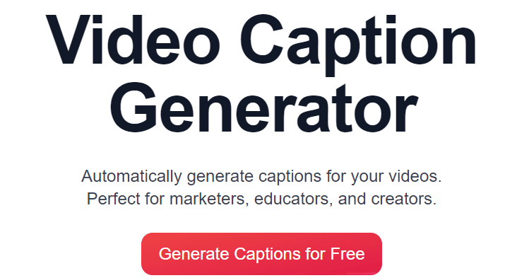 VideoGen Review: VideoGen Video caption generator