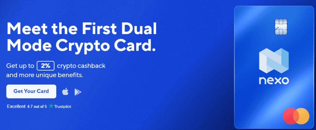 Nexo Review: Nexo card