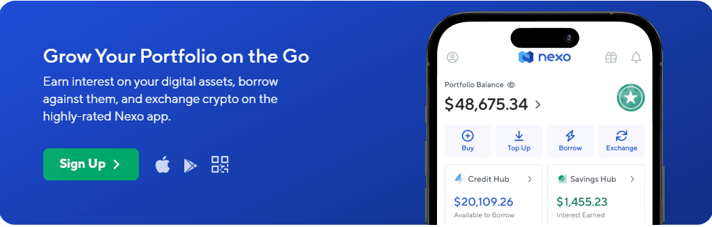 Nexo Review: Nexo Mobile accessibility