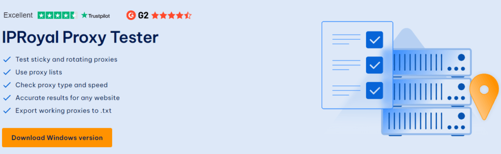 IPRoyal Review: IPRoyal proxy tester