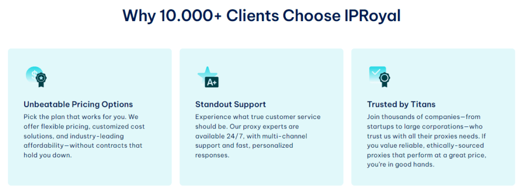 IPRoyal Review: IPRoyal industry reviews