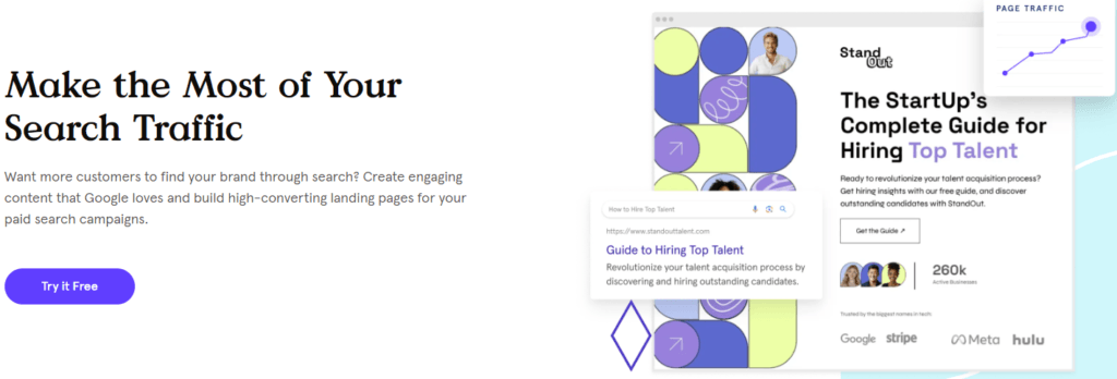 Leadpages Review: search engine marketing