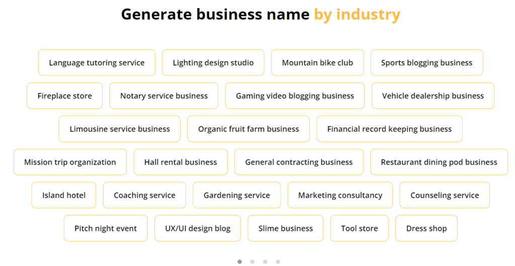 10Web Review: 10Web business name generator