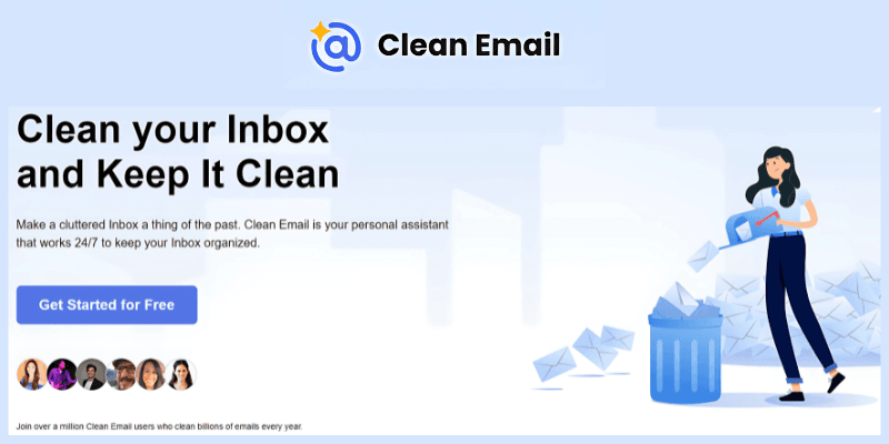 email management tool: Clean Email
