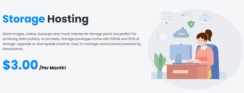 Interserver Review: storage hosting