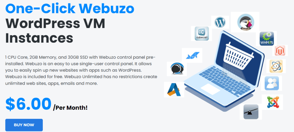 Interserver Review: webuzo vps pricing