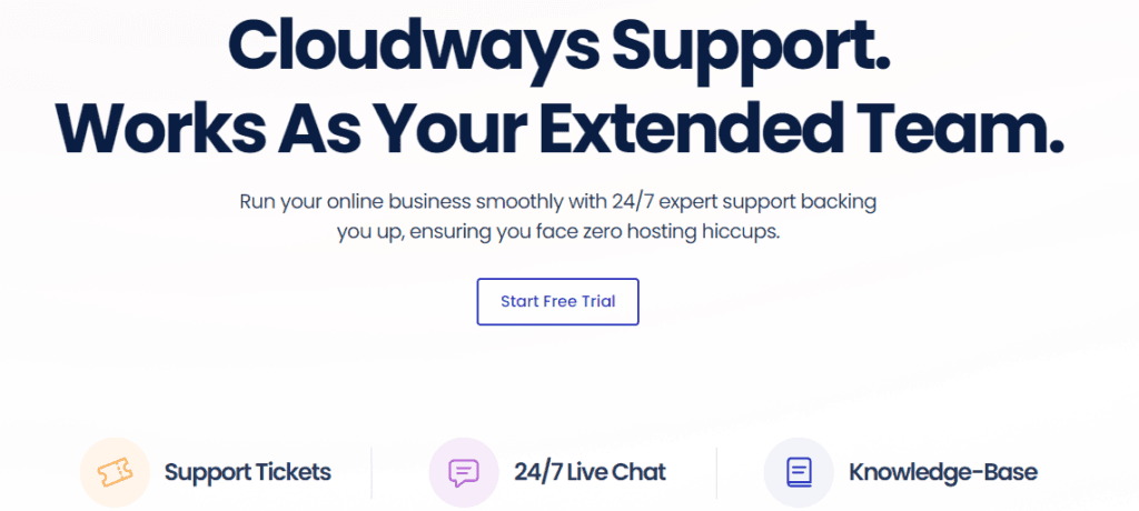 Cloudways Review: support
