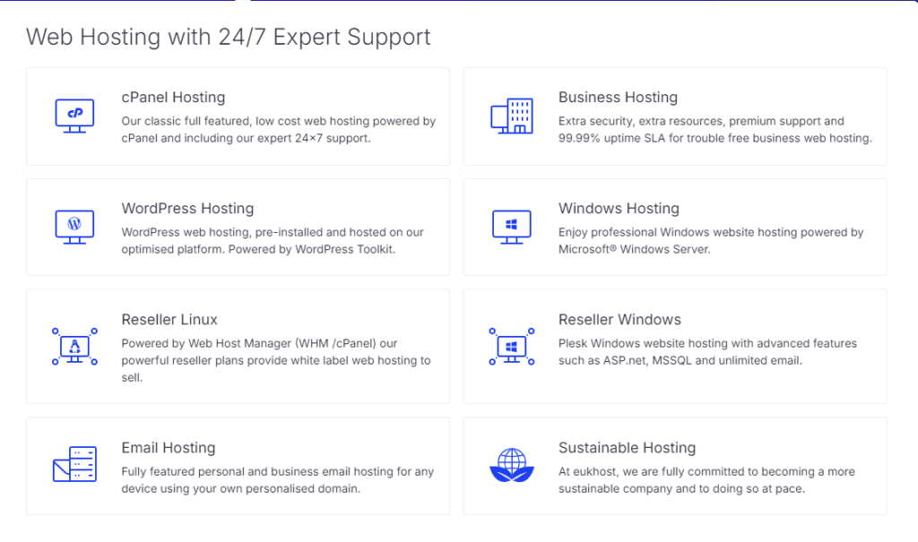 eUKhost Review: Web hosting