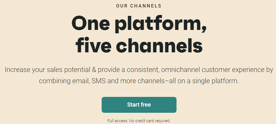 Omnisend Review: omnichannel marketing