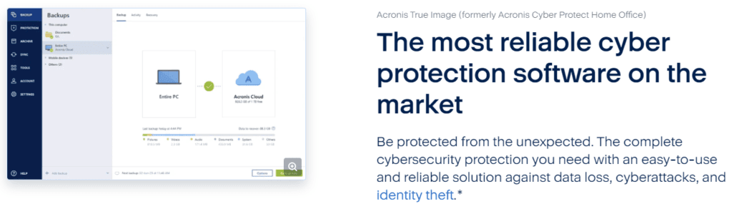 Acronis Review: acronis true image