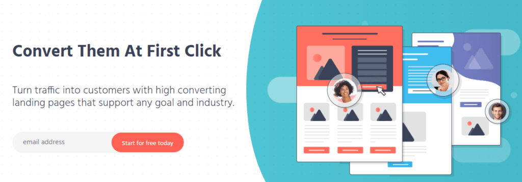 Moosend Review: Landing Pages