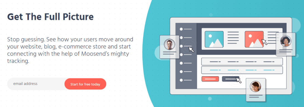 Moosend Review: Analytics