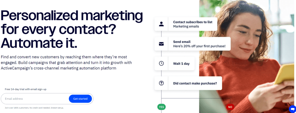 ActiveCampaign review: omnichannel marketing