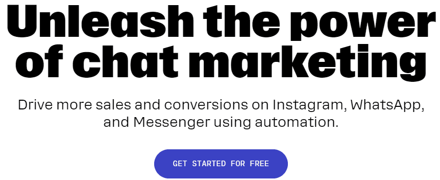 Instagram account to Manychat