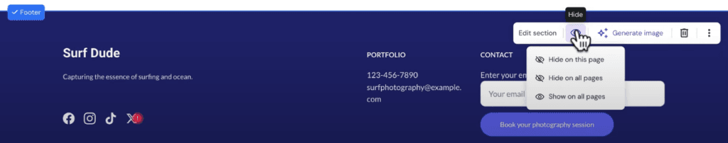 Hostinger website builder