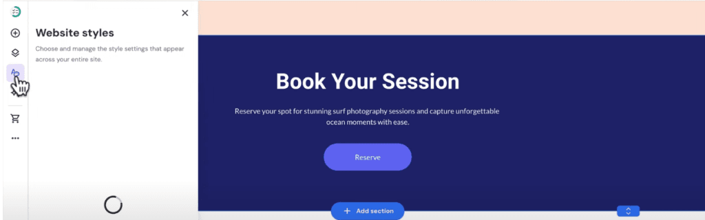 Hostinger website builder
