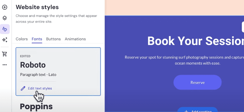 Hostinger website builder